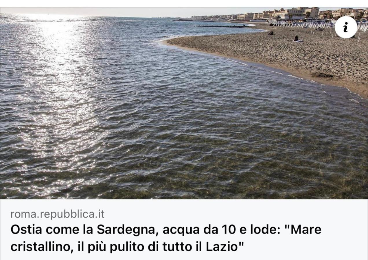 Front Sea Luxury Apartment Lido di Ostia Exterior foto